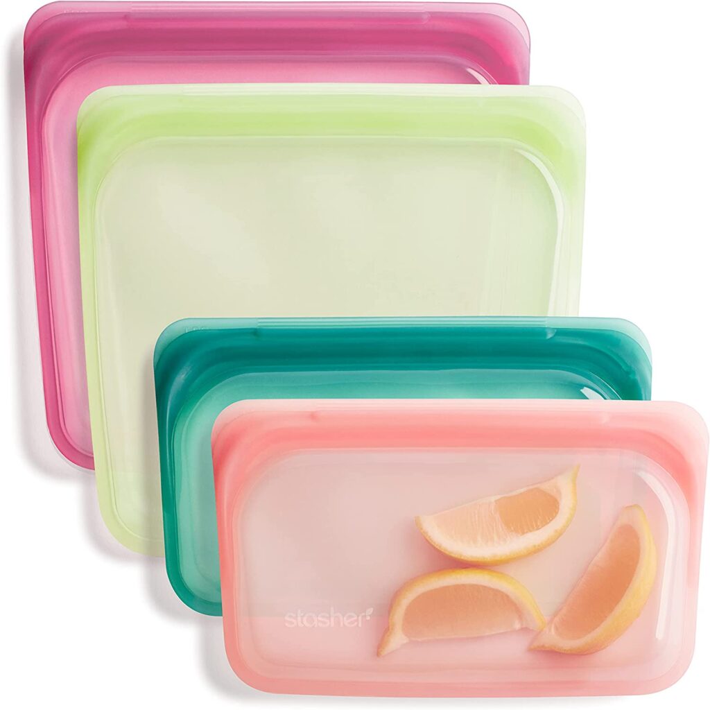 stasher reusable silicone bag