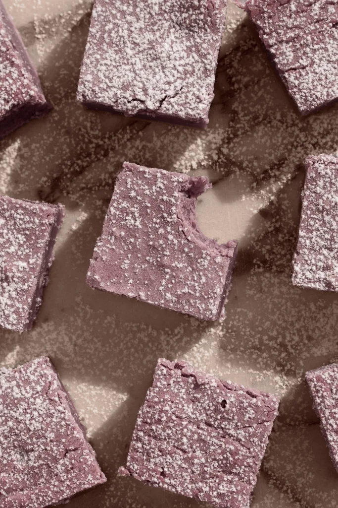 purple ube mochi bars blogilates protein