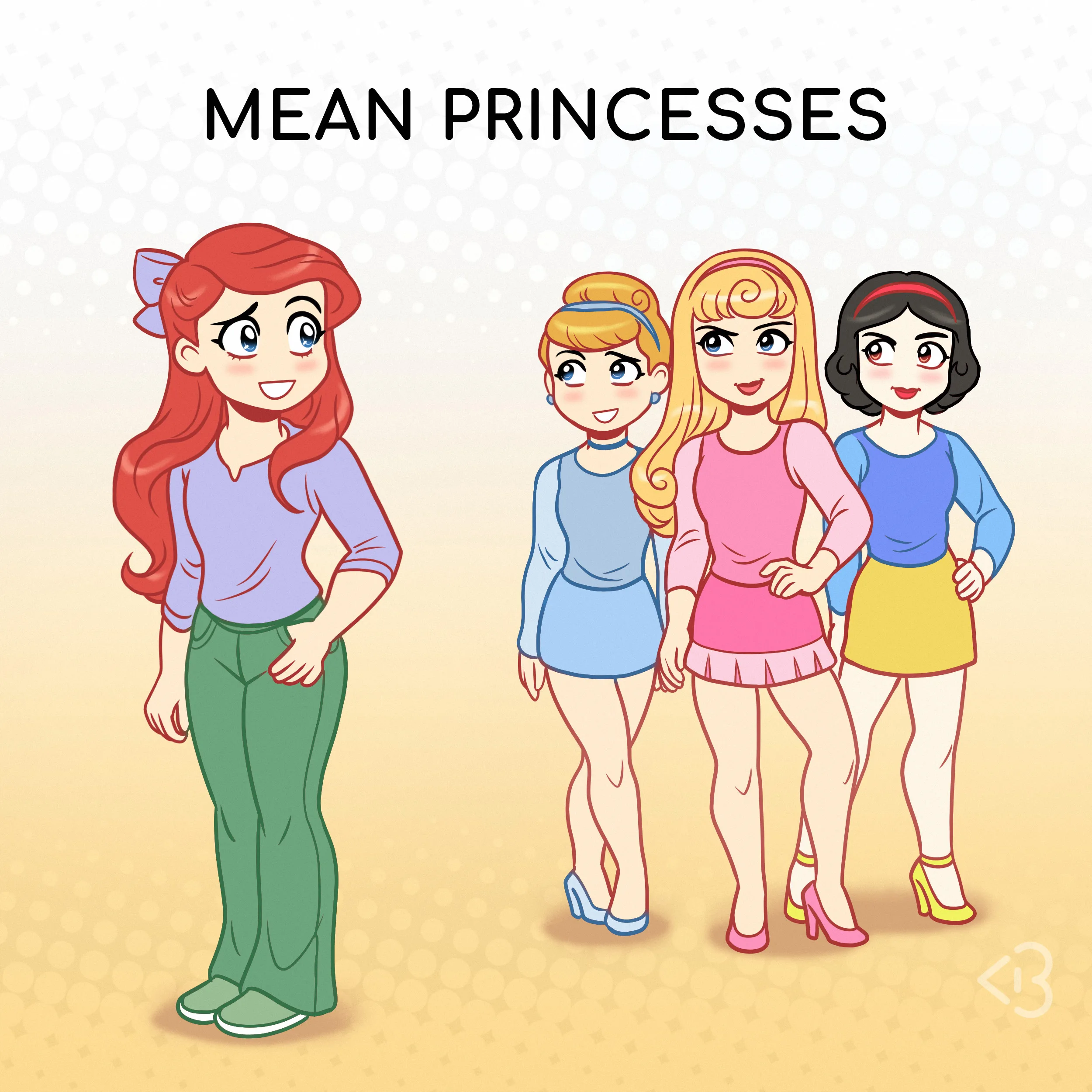 Mean Girls X Disney Princesses - Blogilates