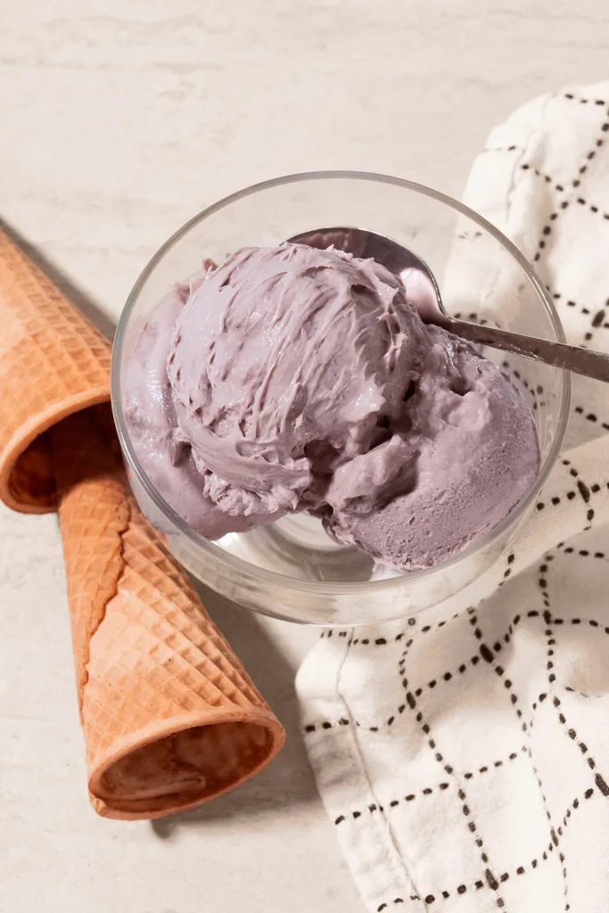 ube soft serve