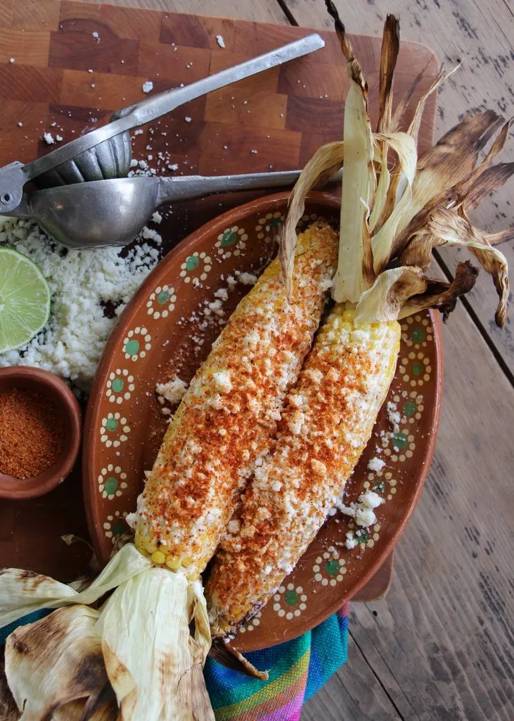 lolas cocina grilled mexican street corn vegetarian recipe