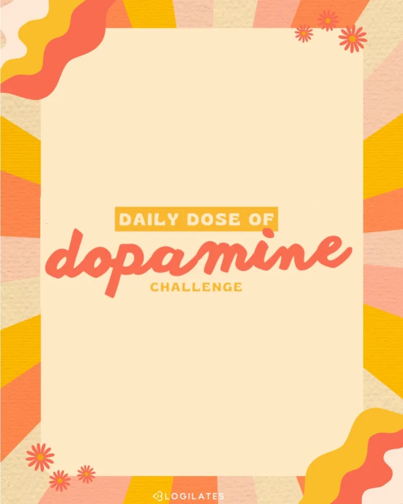 daily dose of dopamine challenge bingo style 25 day challenge for mental health blogilates
