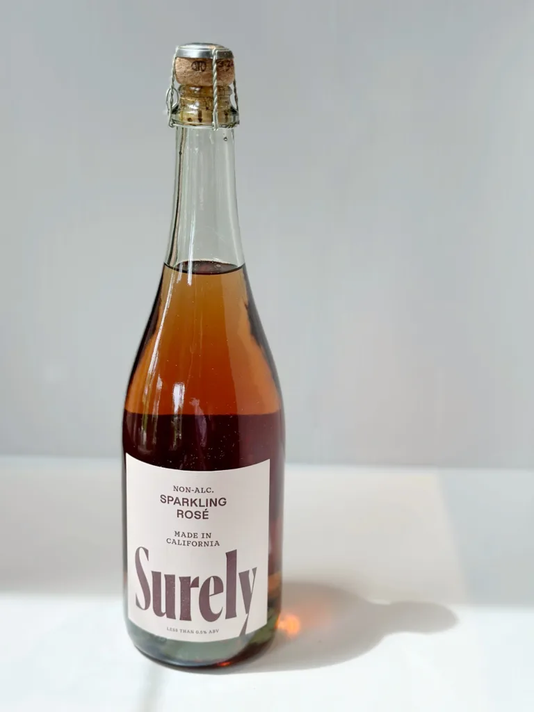 Surely non-alcoholic rosé wine