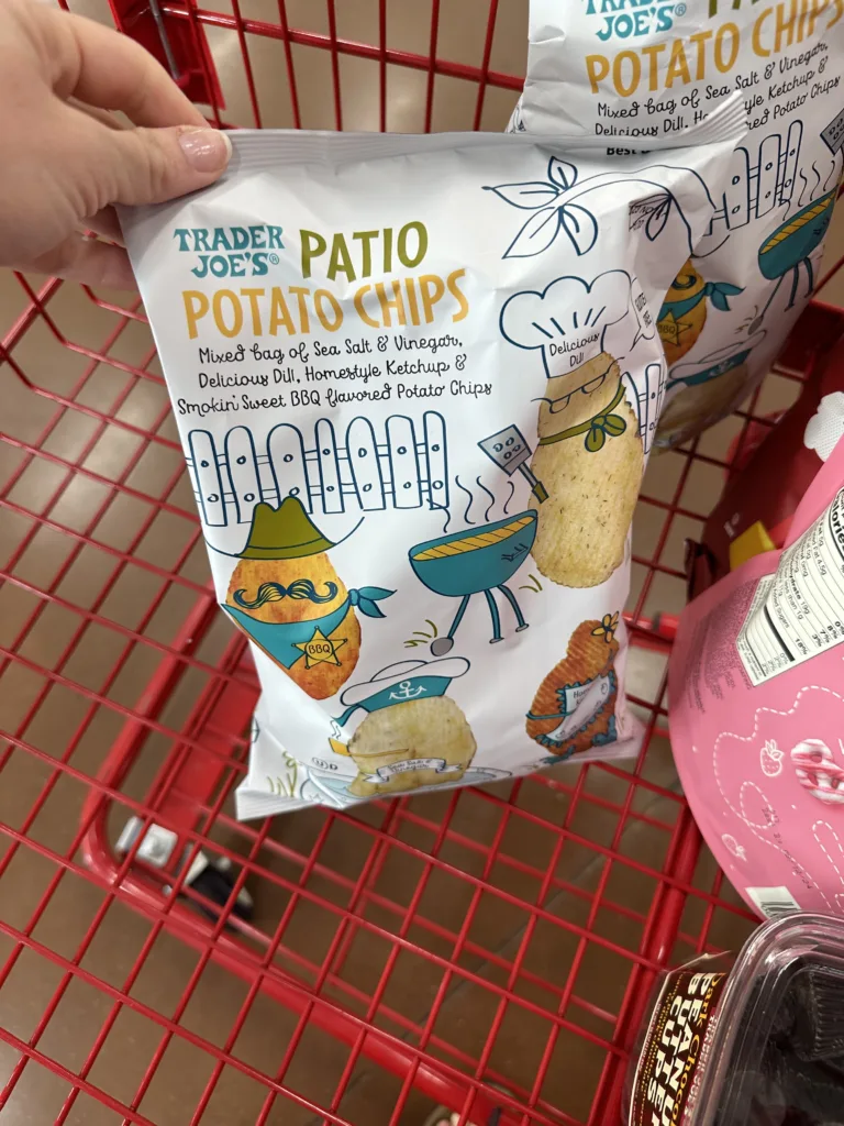 trader joe's summer seasonal item patio potato chips