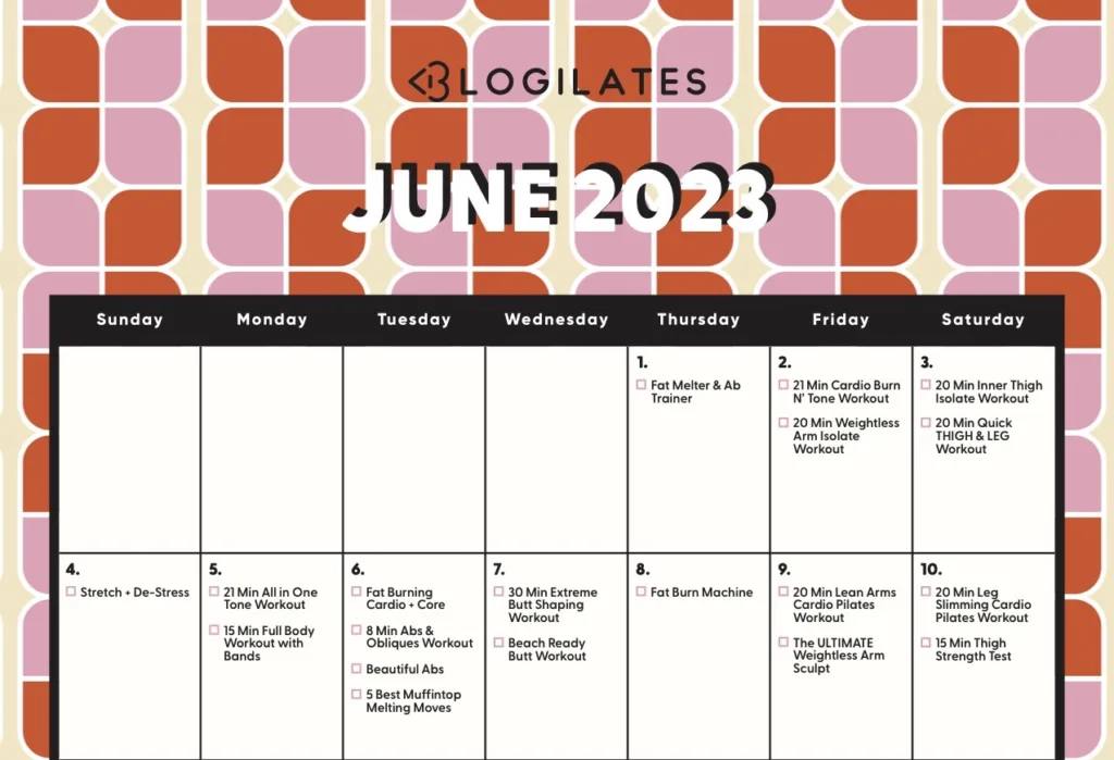 june workout calendar blogilates cropped 2023