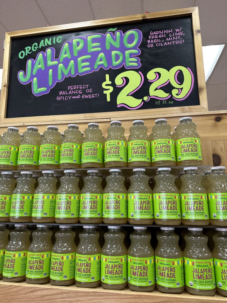 trader joe's jalapeno limeade ready-to-drink mocktail