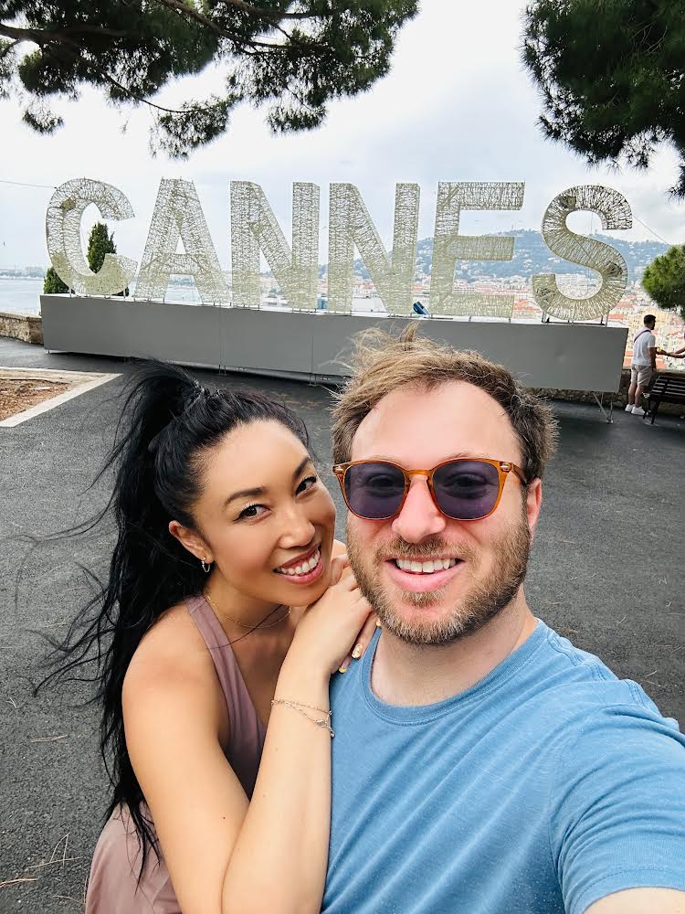 cassey and sam in cannes lions festival 2023