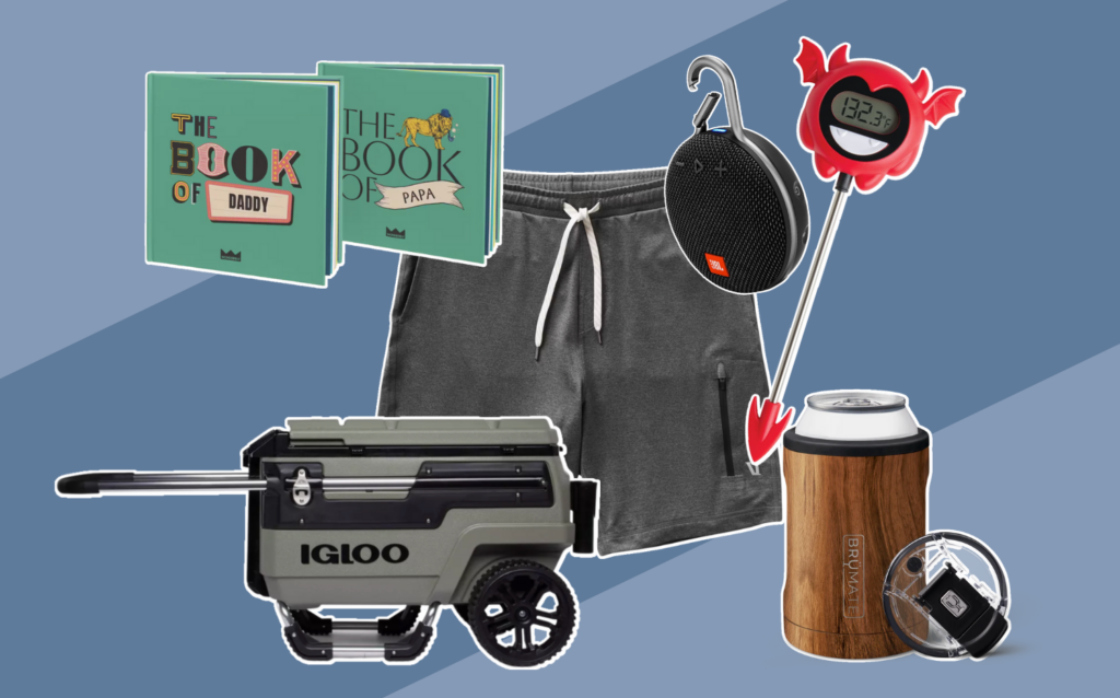 father's day gift ideas vuori shorts igloo cooler brumate ototo hell done thermometer jbl speaker
