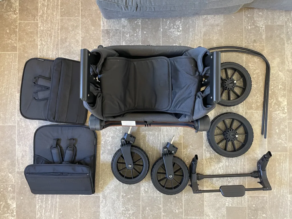 Wonderfold Stroller Wagon assembly