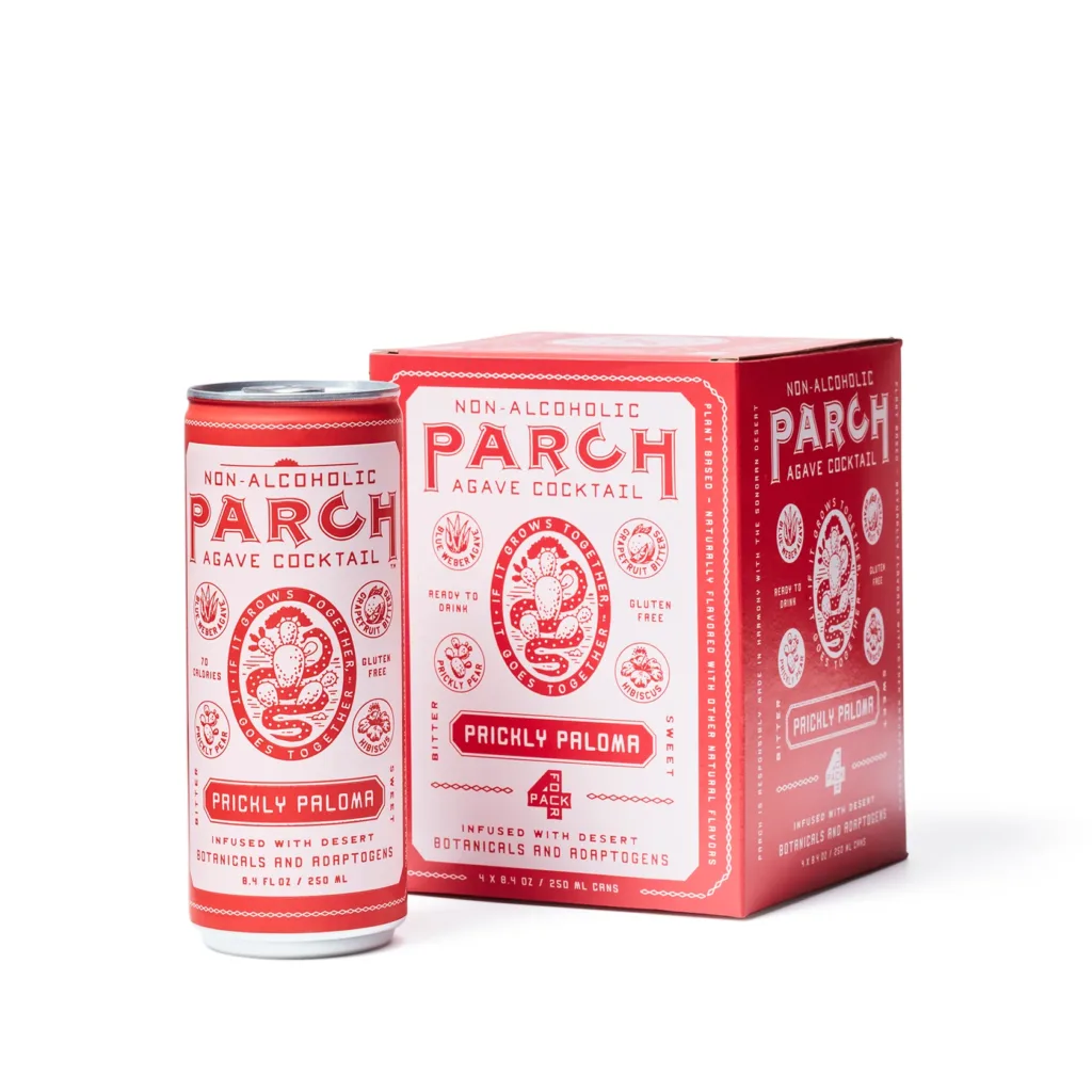parch prickly paloma ready to drink mocktail for summer