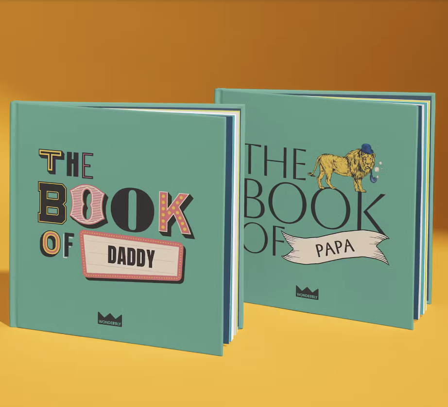 wonderbly publication  of dada  grandpa father's time  gift