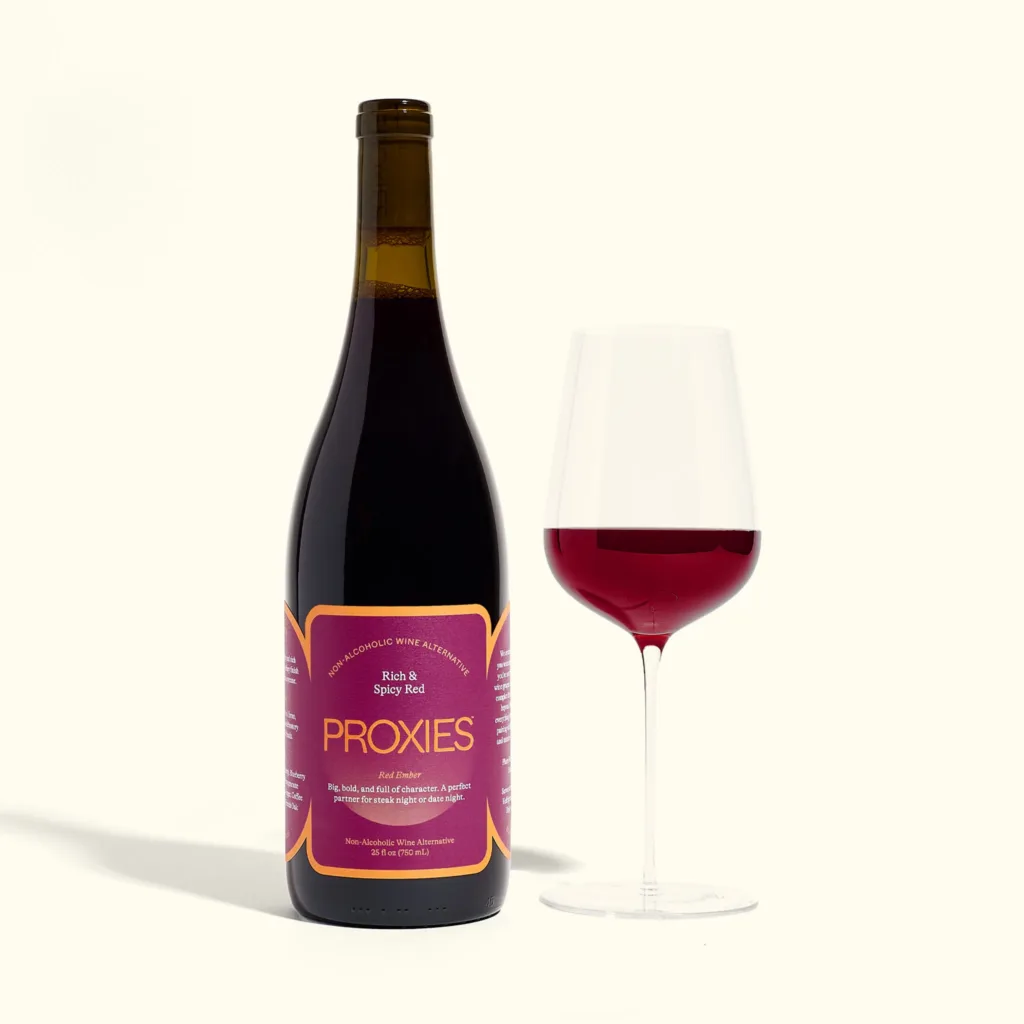 proxies red ember non-alcoholic wine