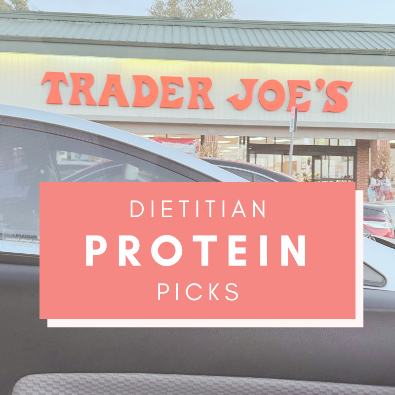 dietitian high protein picks trader joe's blogilates