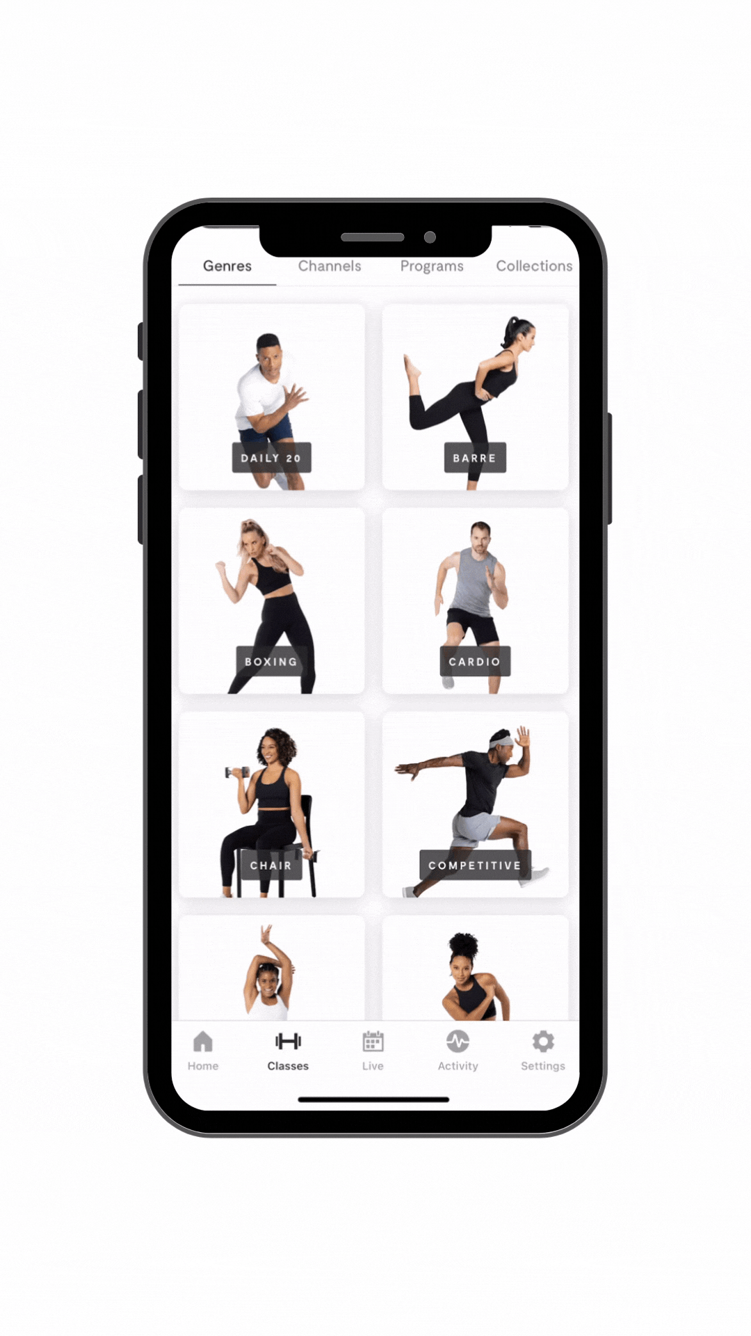 The mirror hotsell workout app