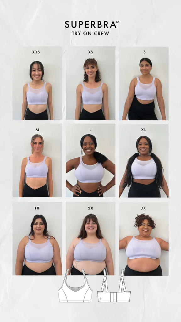 popflex superbra try on crew