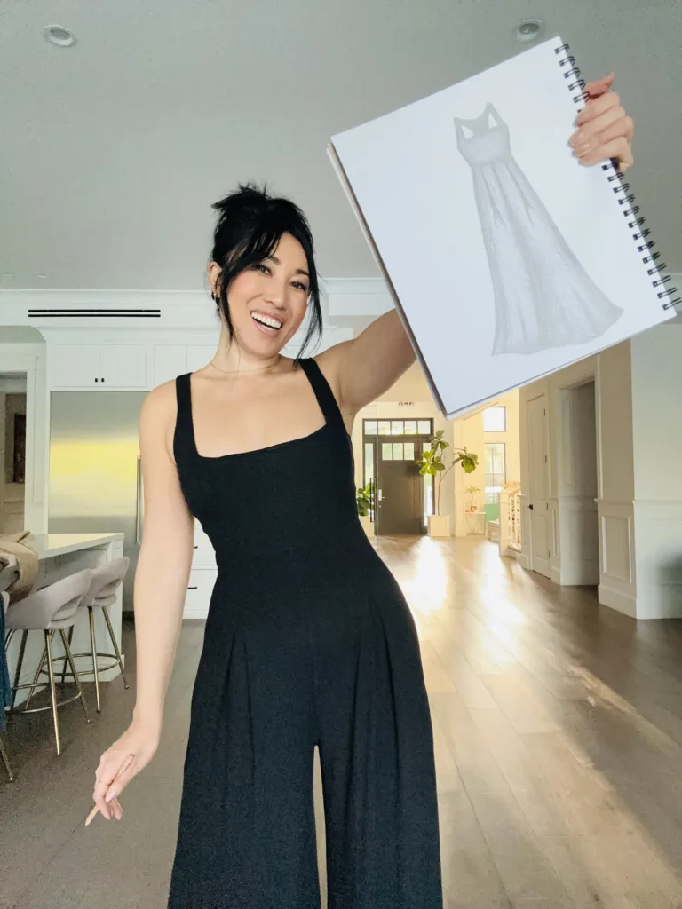 cassey ho wearing popflex go with the flow wide leg sleeveless jumpsuit