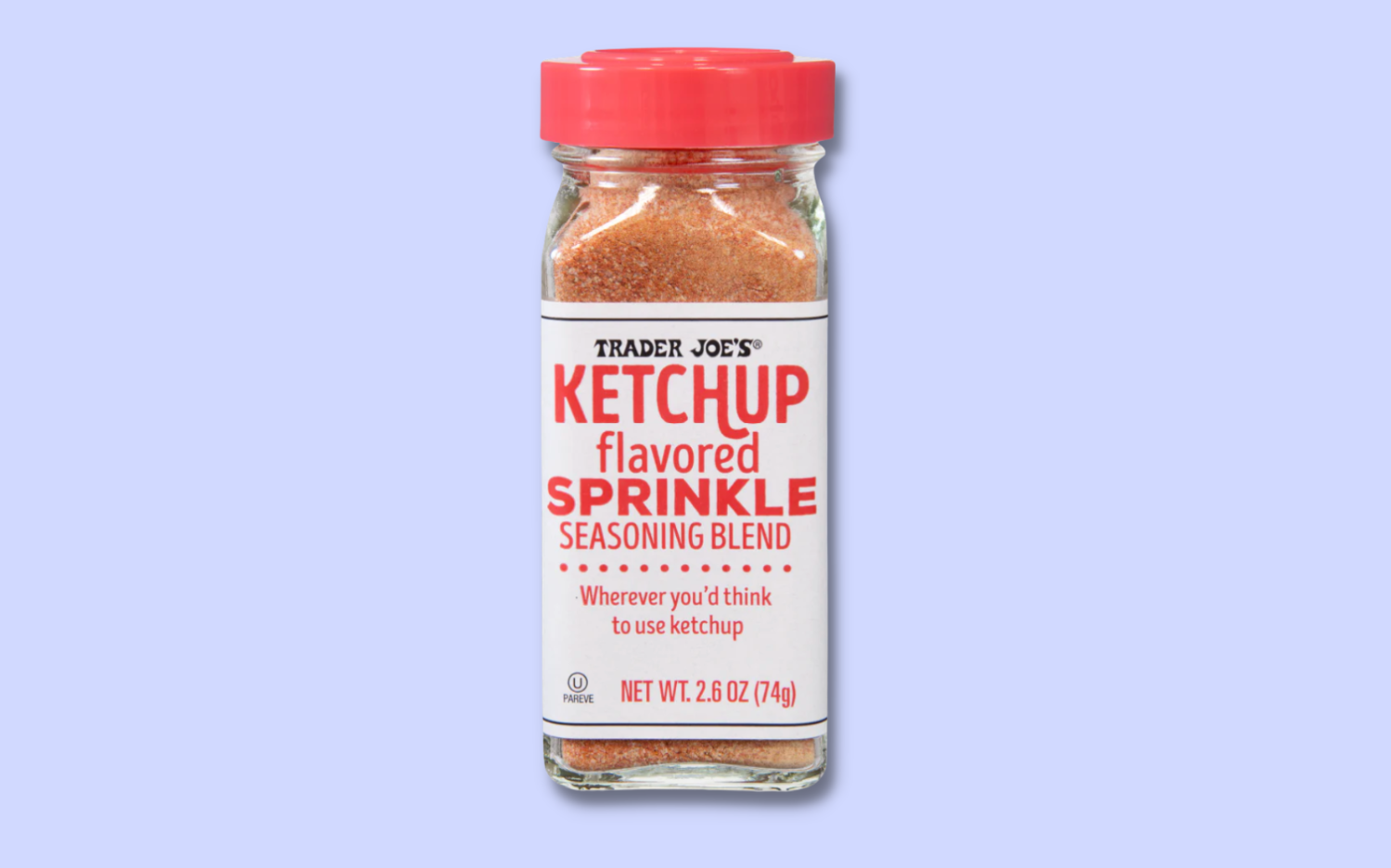 trader joe's ketchup sprinkle