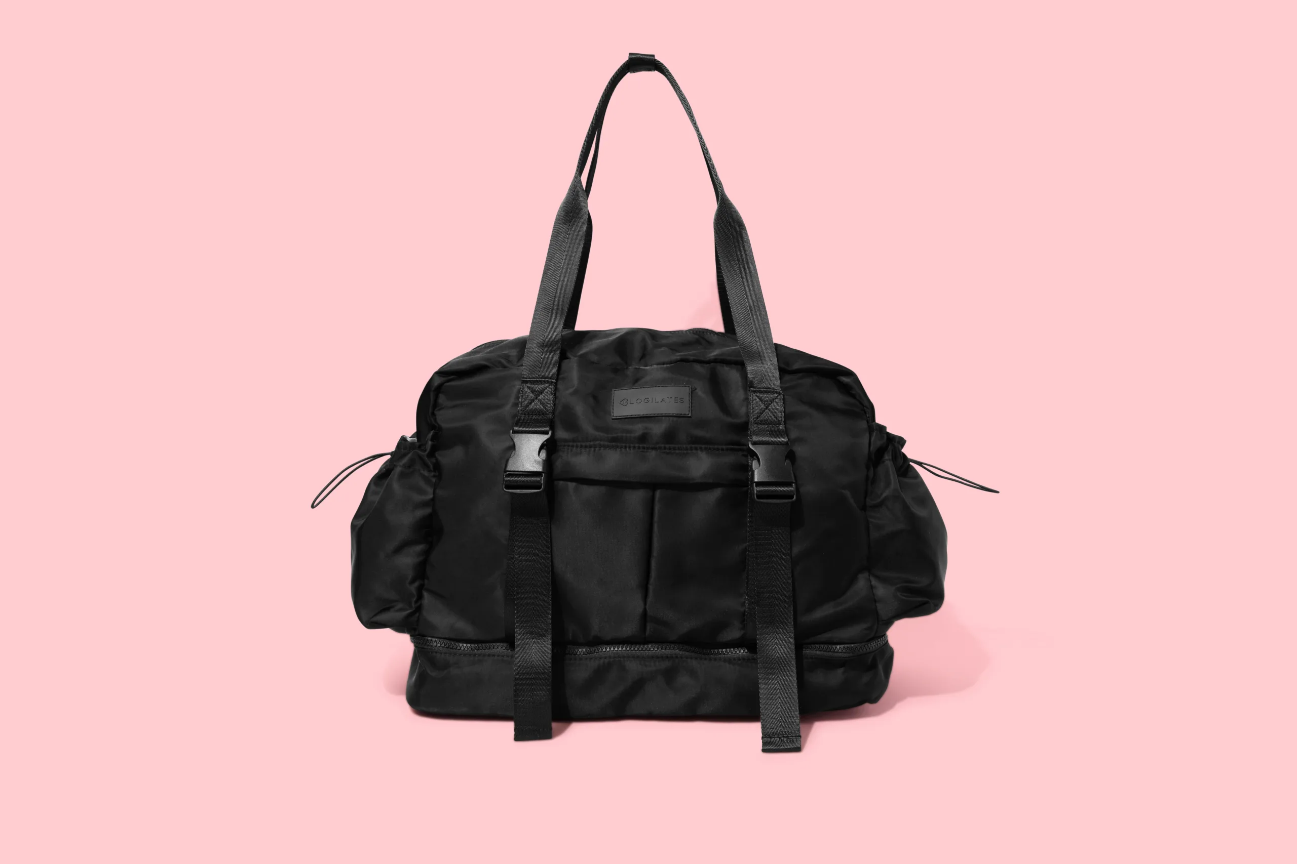 blogilates at target ultimate gym bag black with yoga pocket waterproof shoe compartment