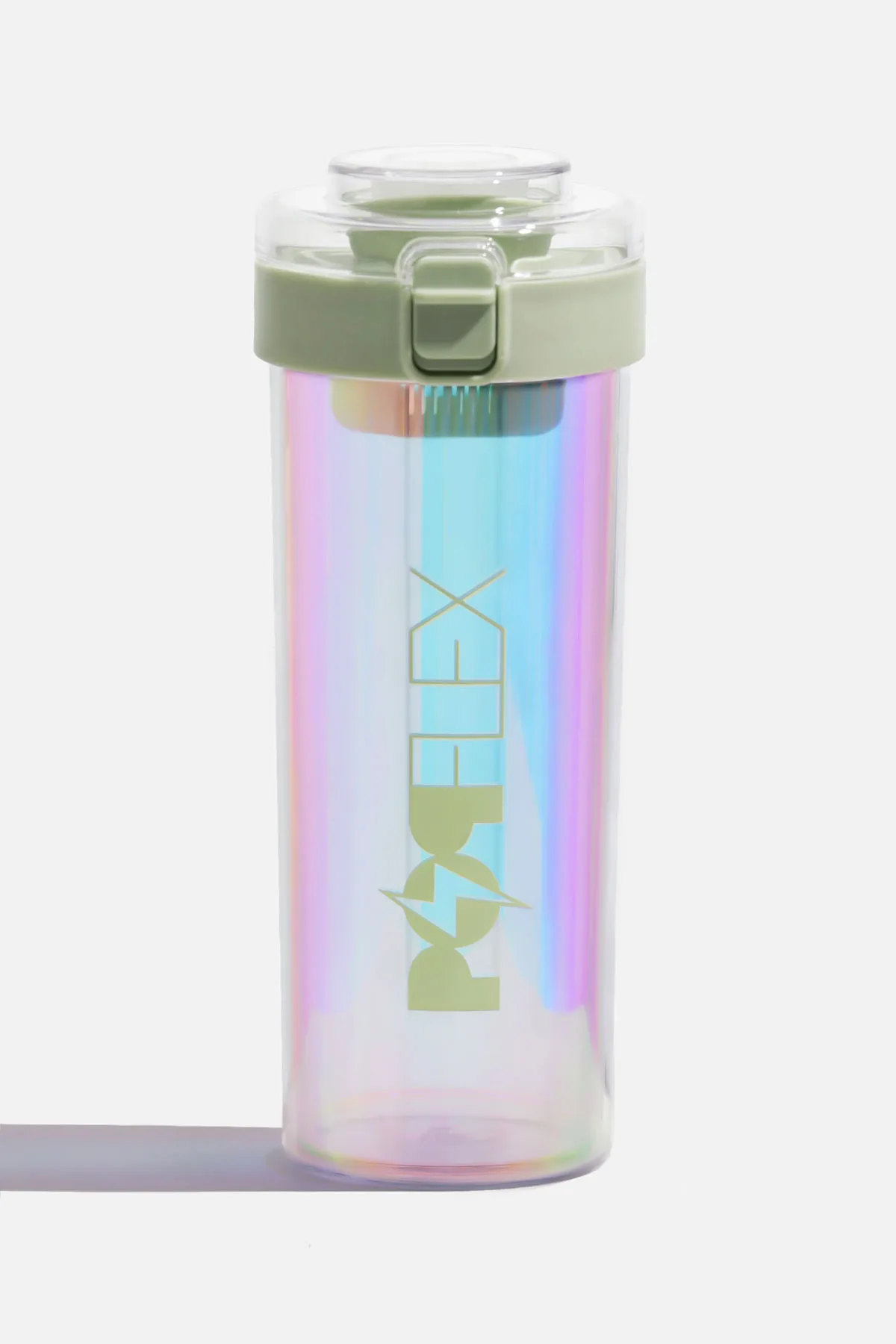 popflex iridescent shaker vessel  for macromolecule  shakes 