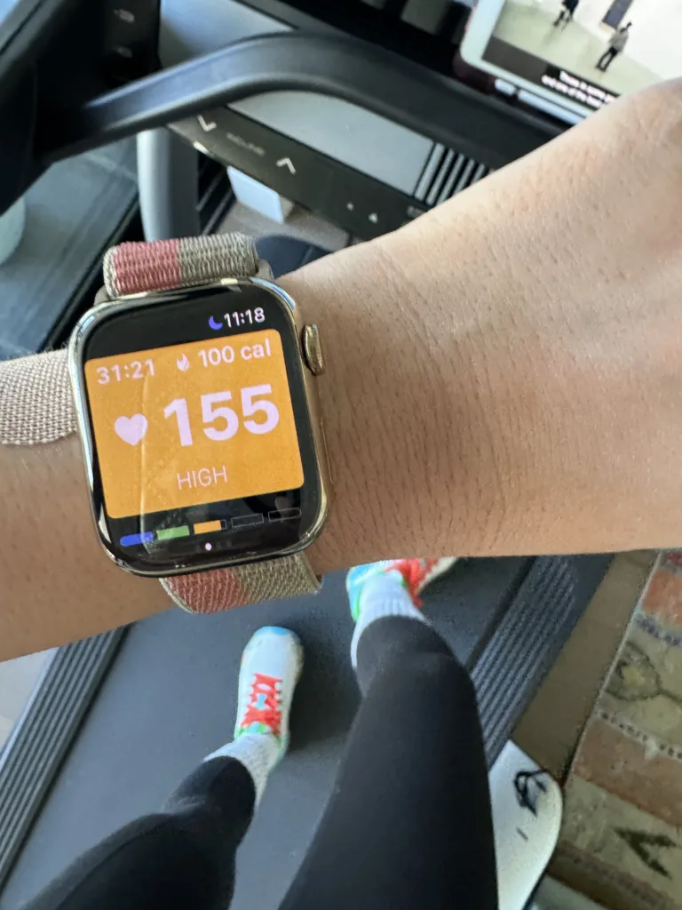 blogilates heart rate 30-1-30 treadmill workout