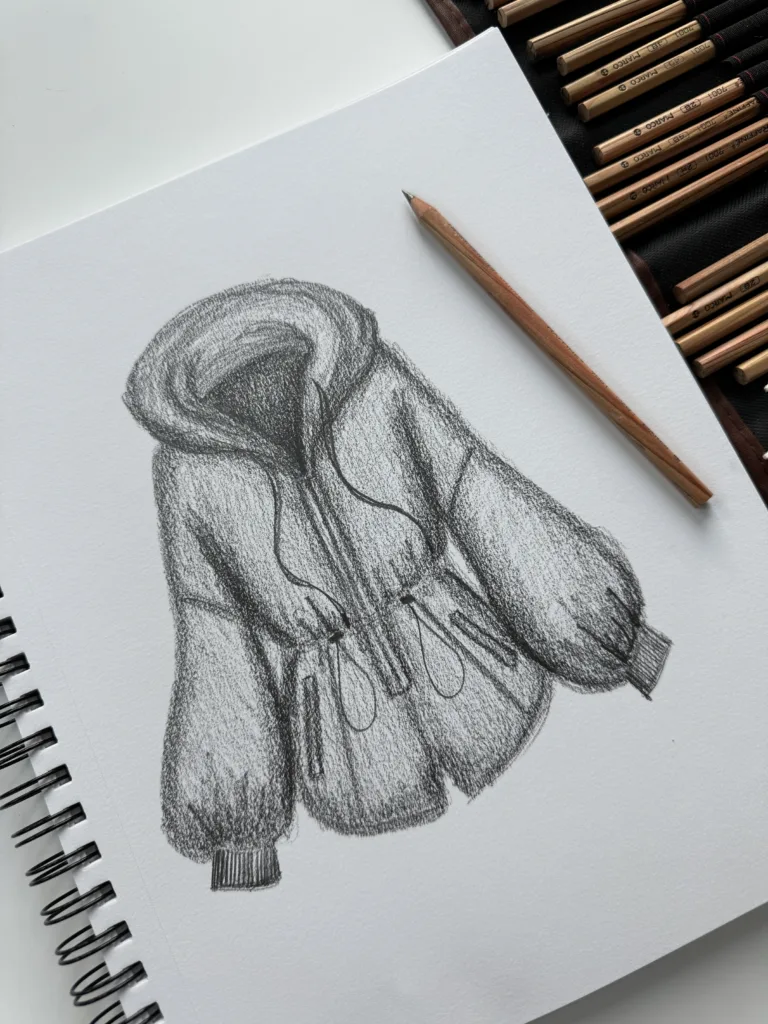 popflex cloud sweatshirt romper sketch