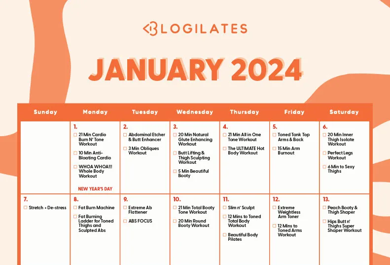 blogilates january workout calendar feature image cropped