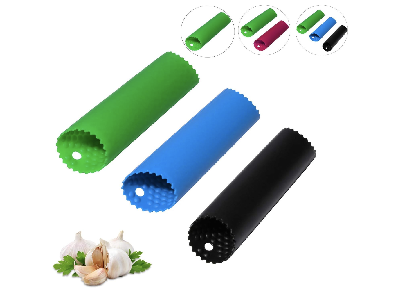 silicone ail  peeler set