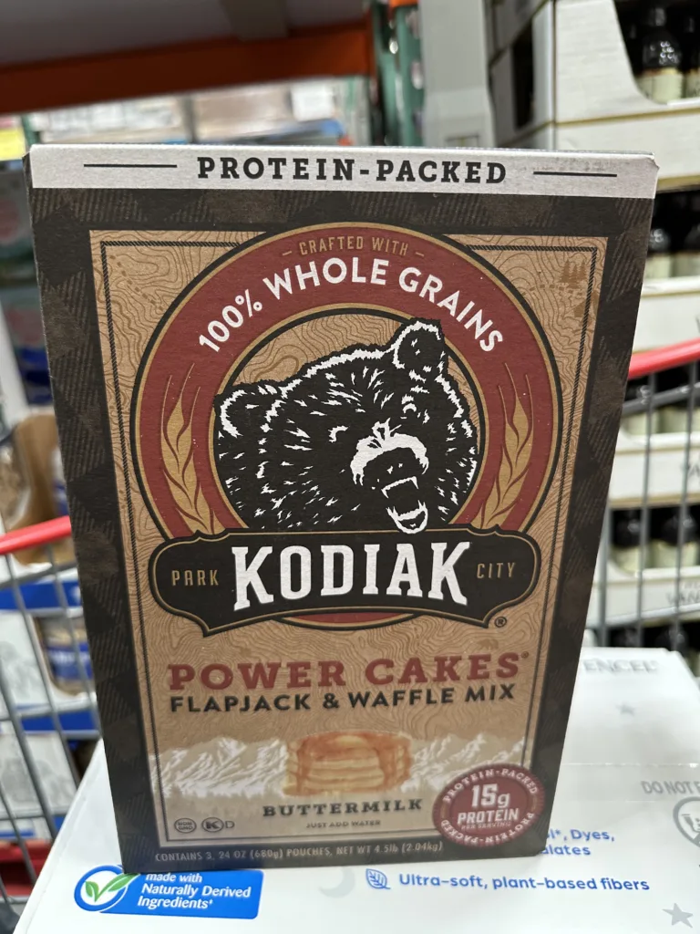 kodiak cake pancake and waffle mix dietitian costco haul
