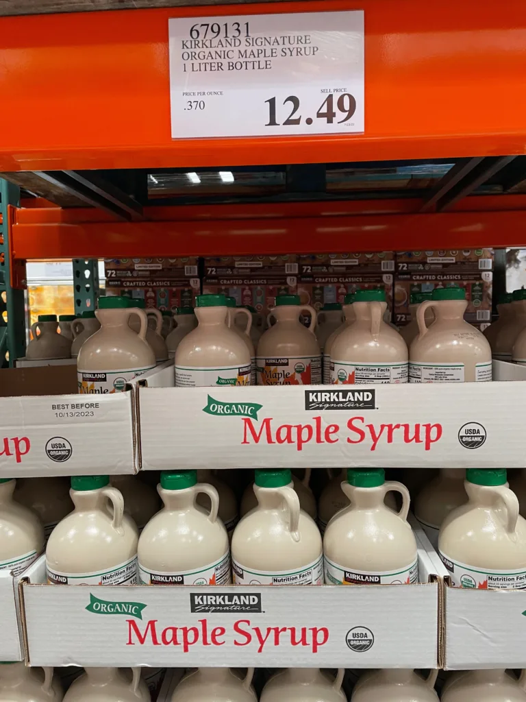 costco maple syrup