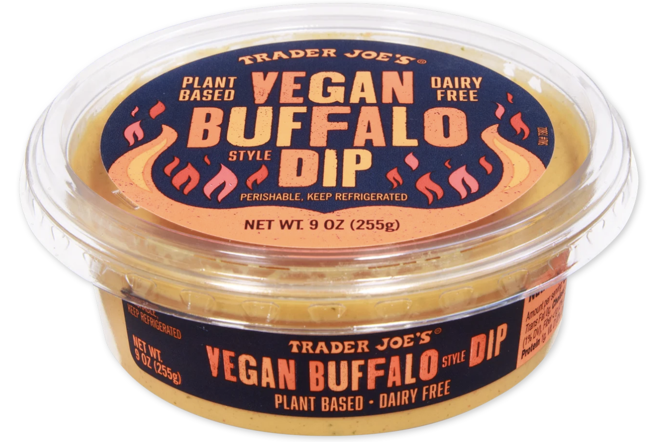trader joe's vegan buffalo dip dairy free