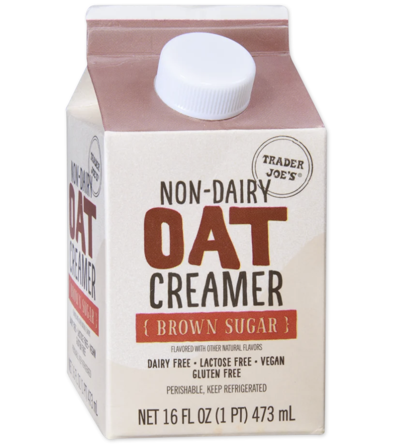 non-dairy oat creamer brown sugar 