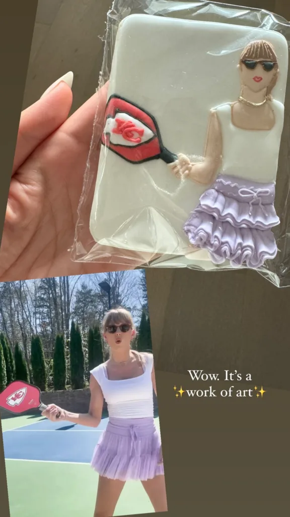 taylor swift cookie popflex pirouette skort brenda's sweet treats
