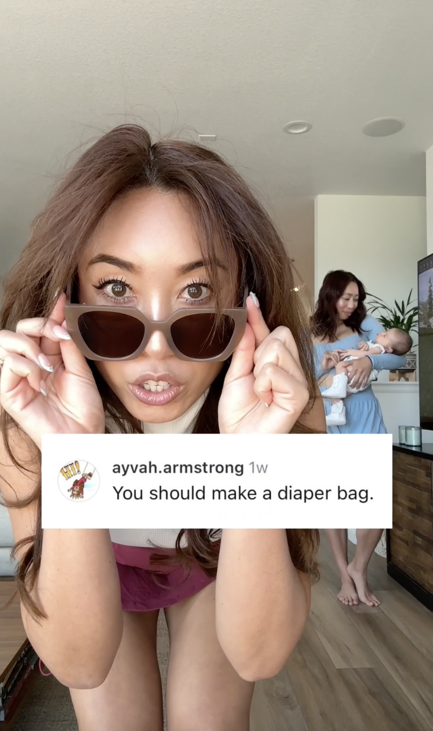 Can you use the Delilah Duffle as a diaper bag?