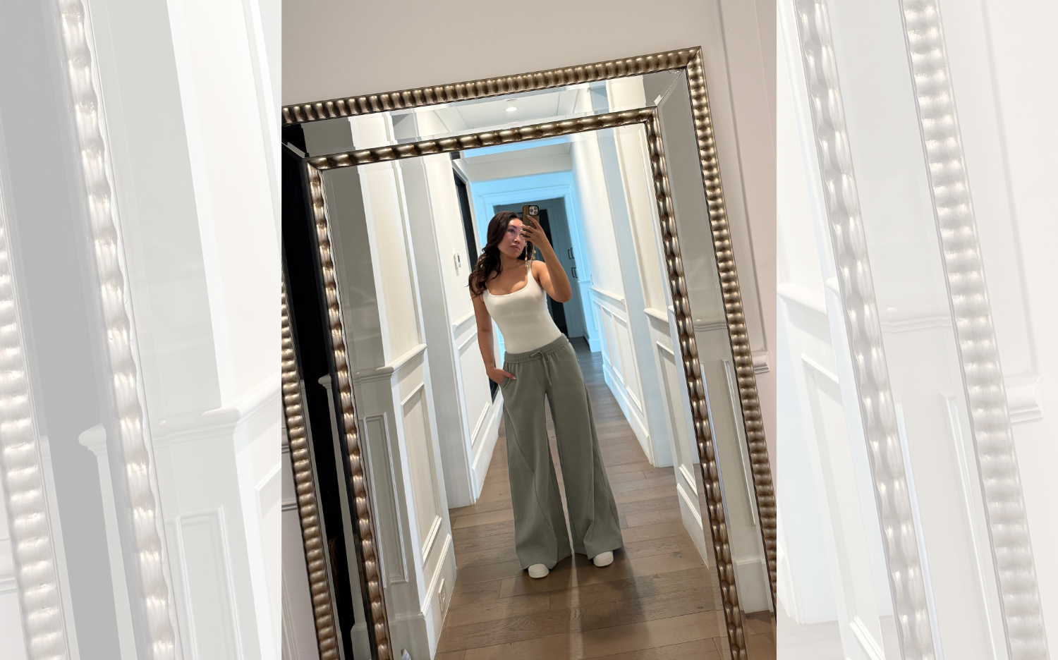 My wide sweat pant theory…